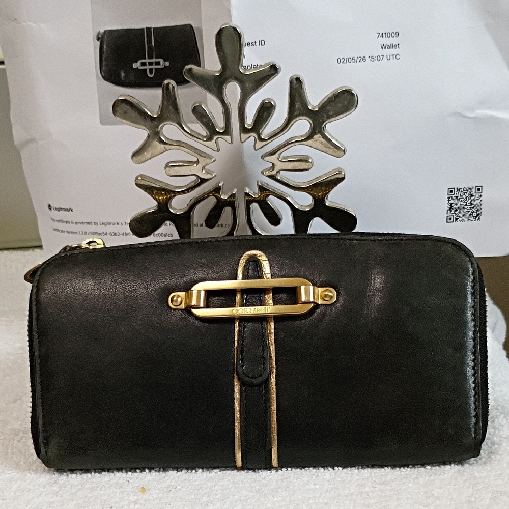 Jimmy Choo Distressed Wallet